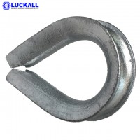 Galvanized Carbon Steel BS464 Wire Rope Thimble