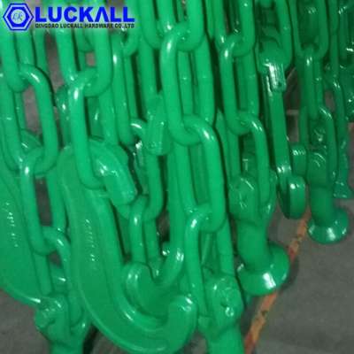 Steel Flat Hook For Lashing Chain Rigging Harddware Painted