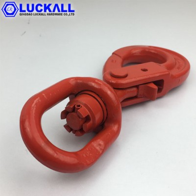 80 Grade European Type Swivel Self Locking Hook