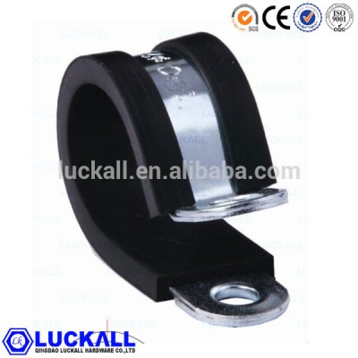 rubber clamp double wire hose clamp hydraulic hose clamp