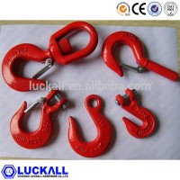 alloy steel clevis grab hook eye hook with safety latch