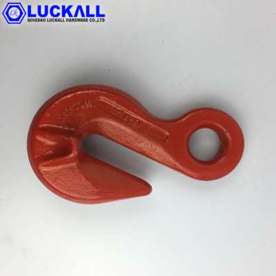 Red Painted G80 Safety Eye Hook With Wing