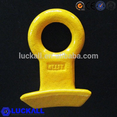 Yellow Colour Forged Lifting Safety Barrel Hook