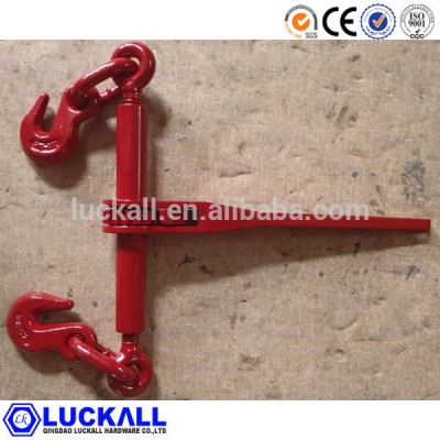 standard G80 us type painted Ratchet type drop forged regular lashing load binder in rigging