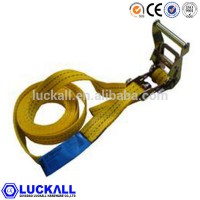 2" x10m ratchet strap rachet tie down cargo webbign sling belt handle hook rigging hardware