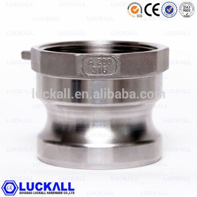 camlock coupling hose adapter water pump coupling