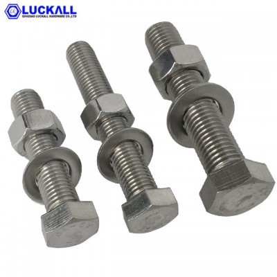 Factory Supply Stainless Steel 304 316 316L Hex Bolts And Nuts